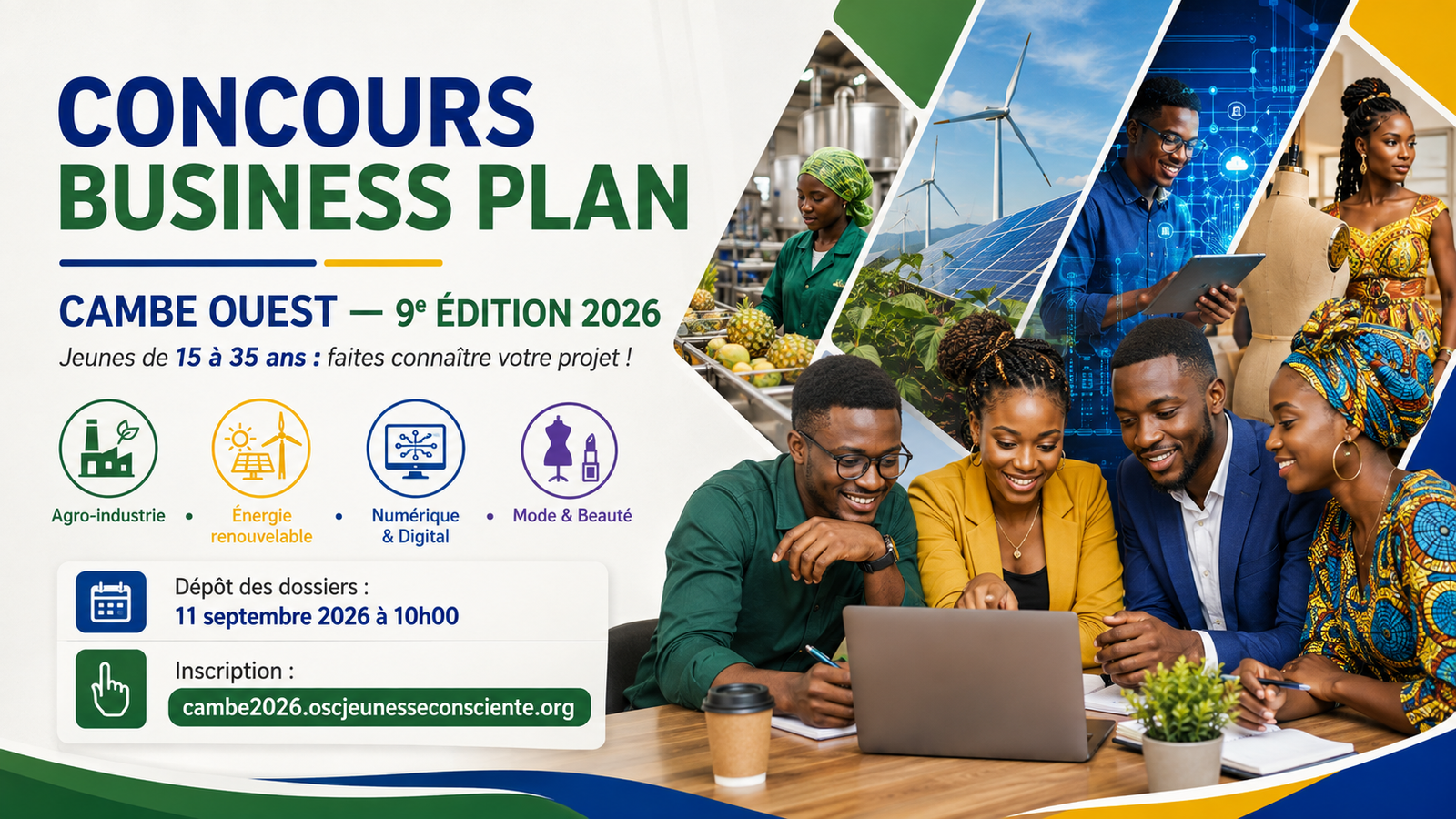 Concours Business Plan CAMBE Ouest 2026